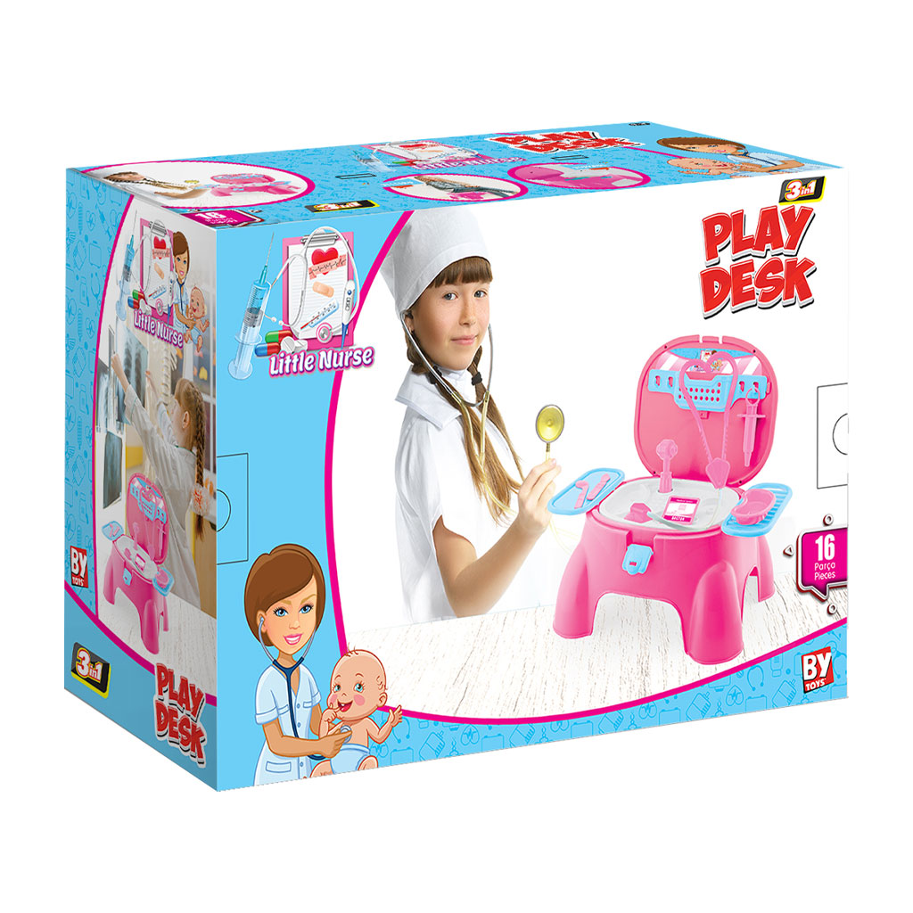 Little Nurse Doctor Set Play Desk